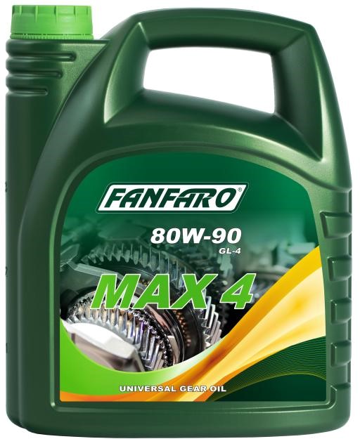 Олива трансмісійна FANFARO MAX-4 80W-90 API GL-4 4 л (8701/4)